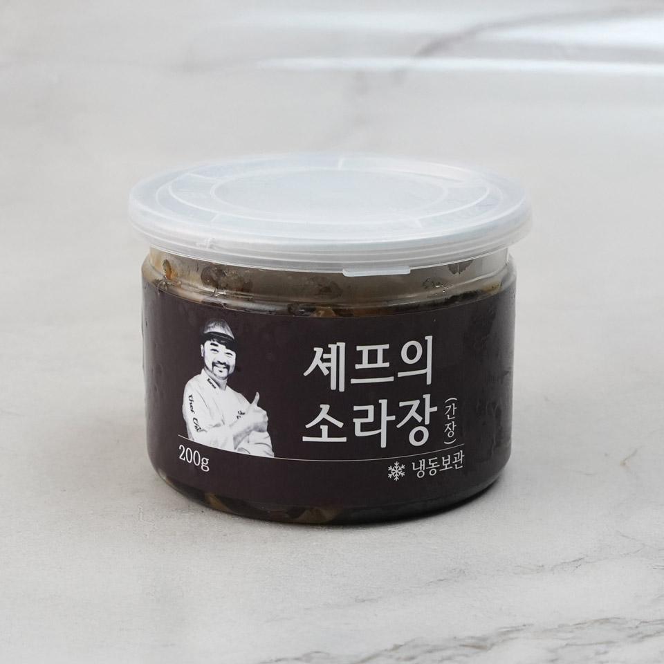 메가마트 셰프의 소라장(간장) 200g - 메인 이미지