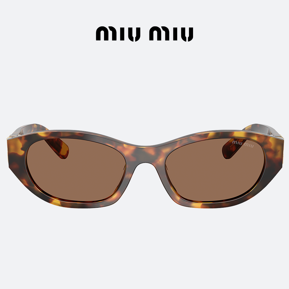 미우미우 리가드 선글라스 MIUMIU 0MUA03SF 14L60M 캣아이 뿔테 - 상세 이미지 2
