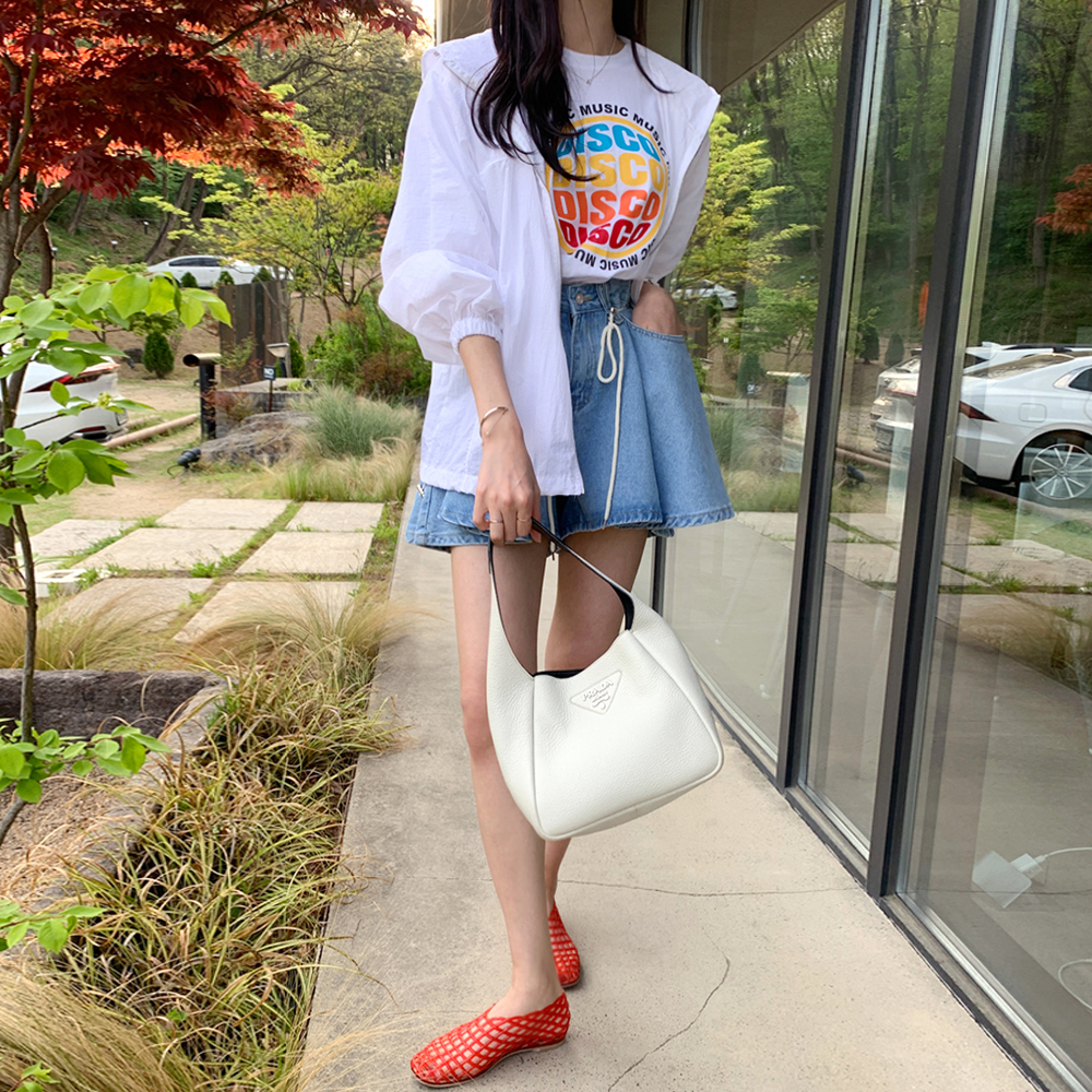 라비카 오버핏 후드 바람막이 점퍼 - 상세 이미지 5