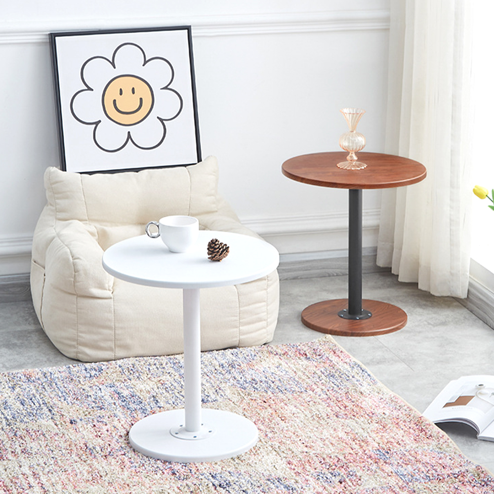 라운드 사이드테이블 모던 거실 쇼파 간이 미니 협탁 테이블