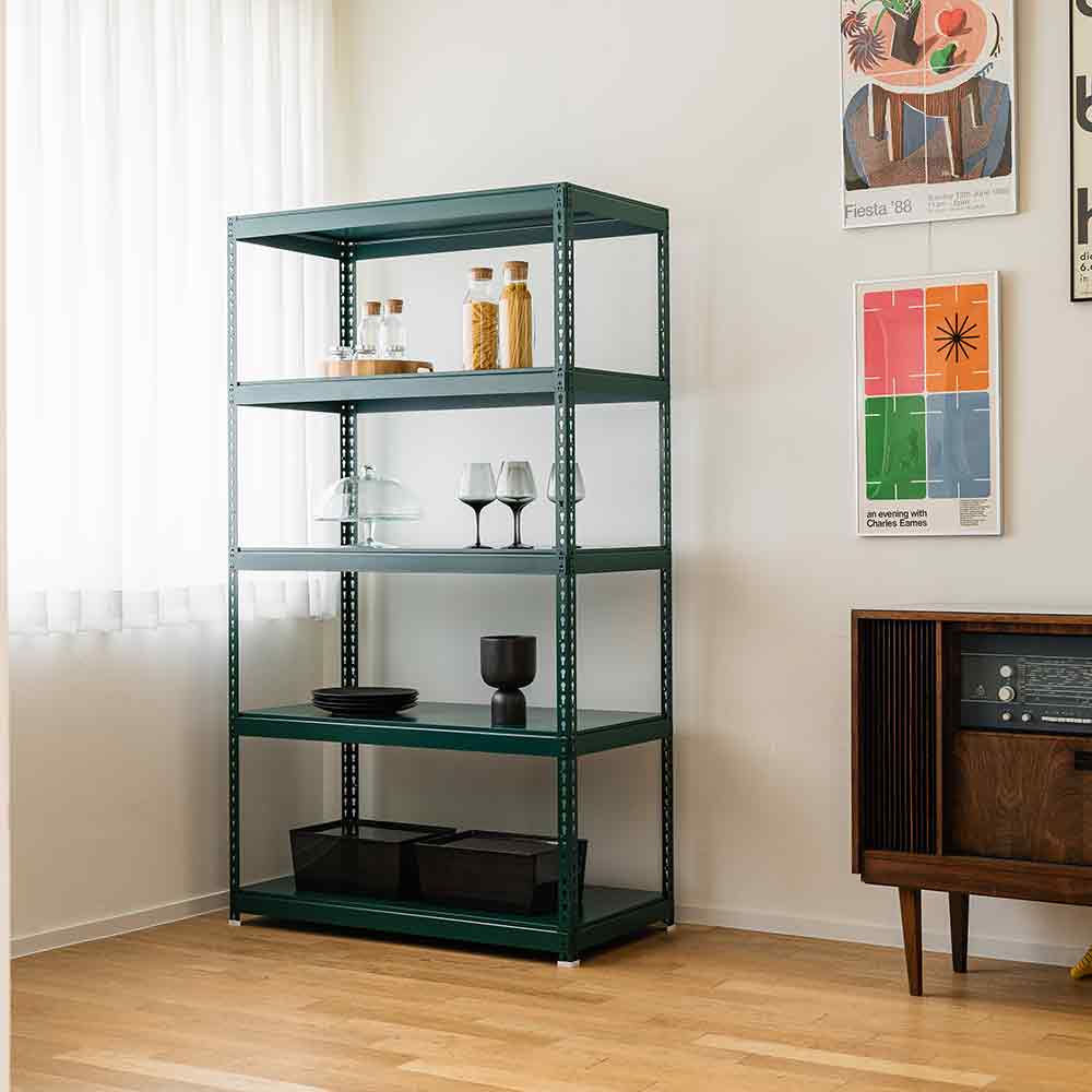 올스틸랙 홈 카페 거실 수납 선반 인테리어 선반장 805090 3단 - 상세 이미지 5