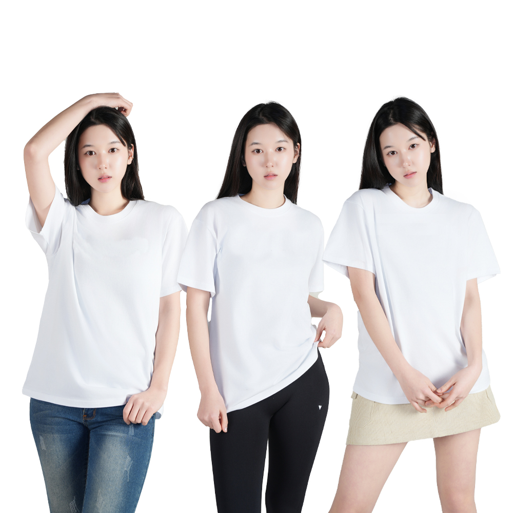 좋은티샵 남녀공용 20수 라운드 면 반팔 티셔츠 - 상품 이미지
