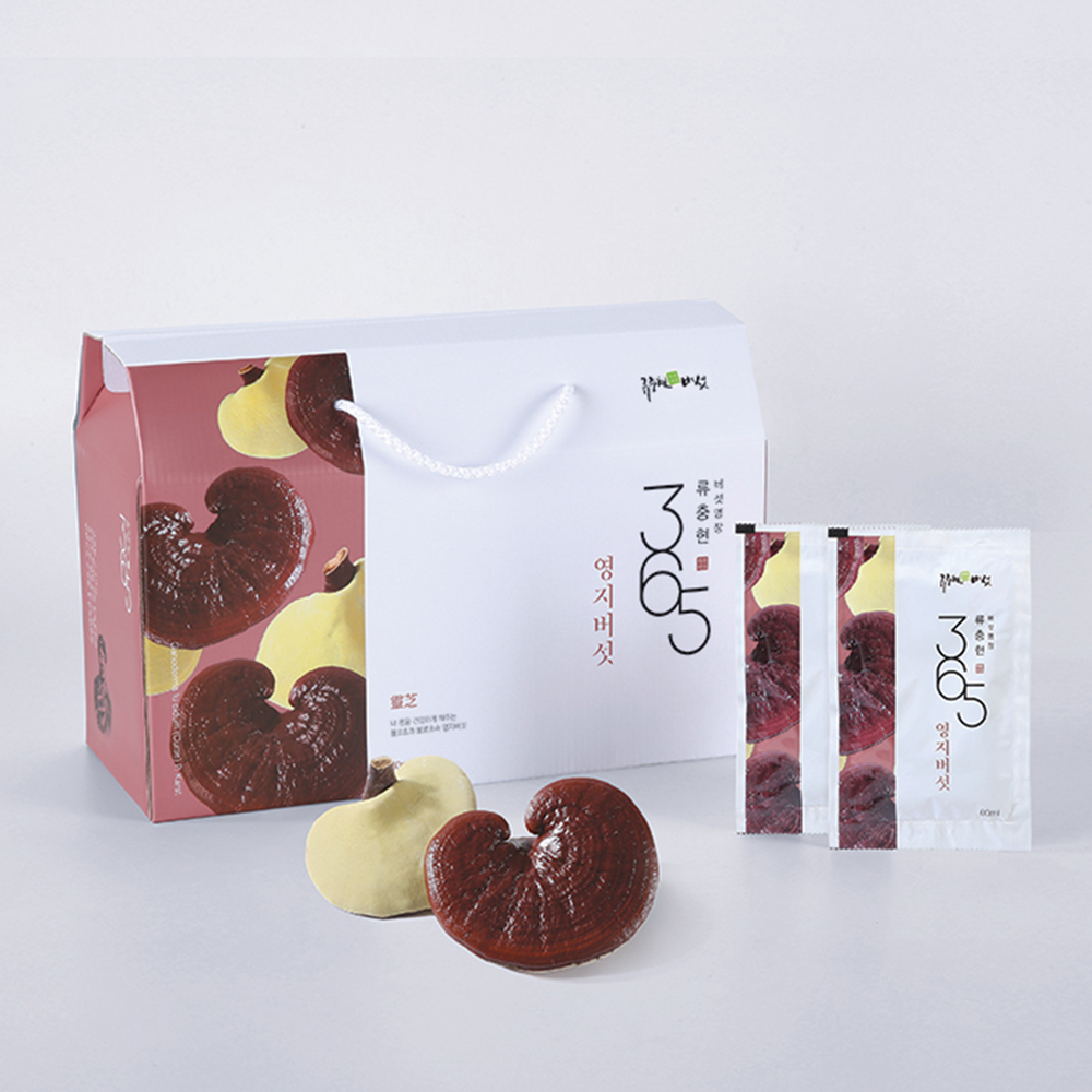 영지버섯 즙 진액 엑기스 효능 국내산 30포