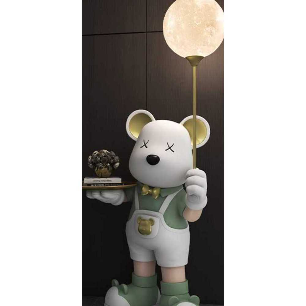 대형 스탠드 조명 풍선 곰돌이 거실 인테리어용 램프 110cm - 상품 이미지