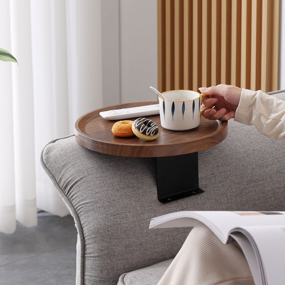 암레스트 모던 소파트레이 사이드테이블 거실 쇼파 간이 미니 협탁 테이블