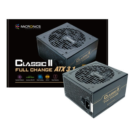 마이크로닉스 Classic II 풀체인지 600W 80PLUS BRONZE ATX 3.1 블랙