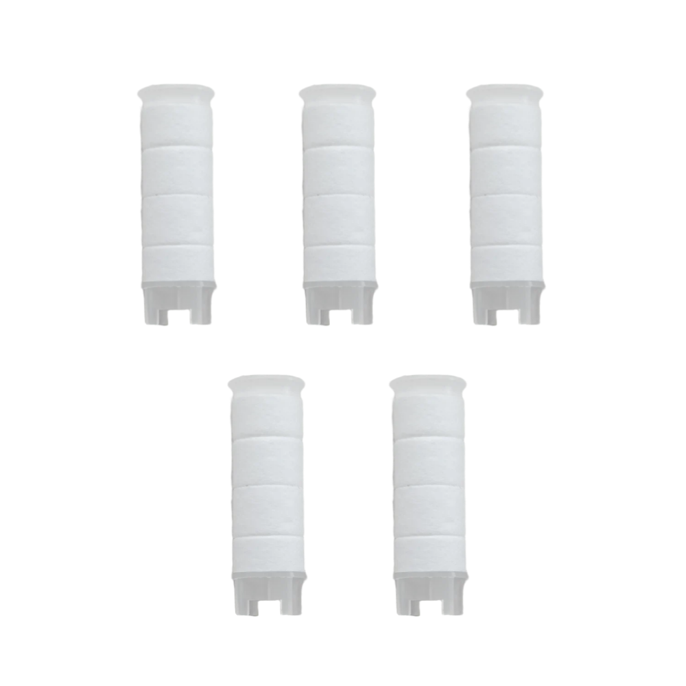 맨사템 온도표시 샤워기 필터 MSW-003 리필용 5개