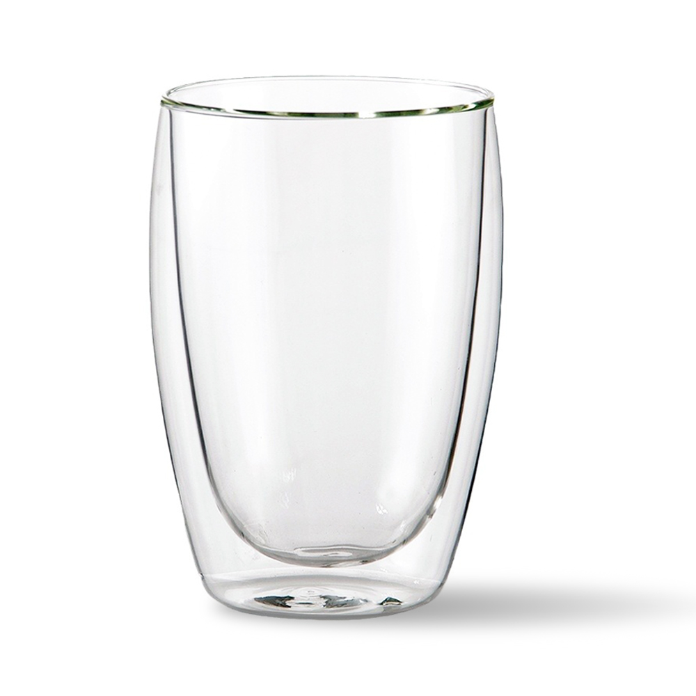 칼딘 홈카페 커피잔 더블월글라스 이중 내열 유리컵 DGC-02 450ml, 1개