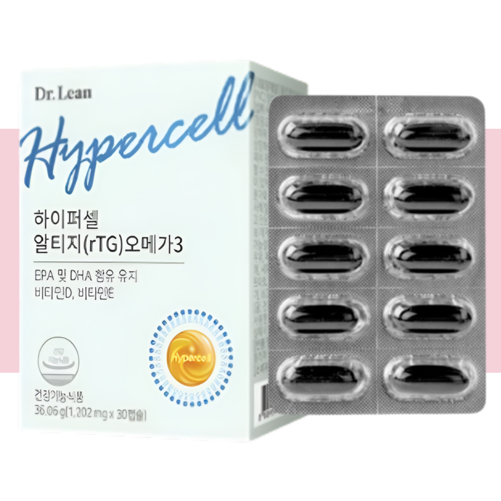 닥터린 하이퍼셀 알티지(RTG) 오메가3 식물성 30캡슐X1개