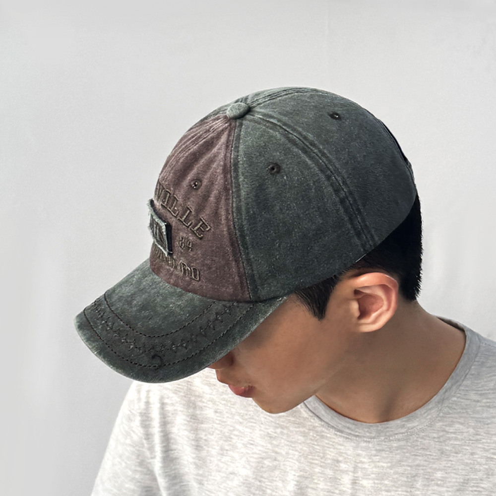 빈티지 볼캡 깊은 야구 모자 커플 이미지 7