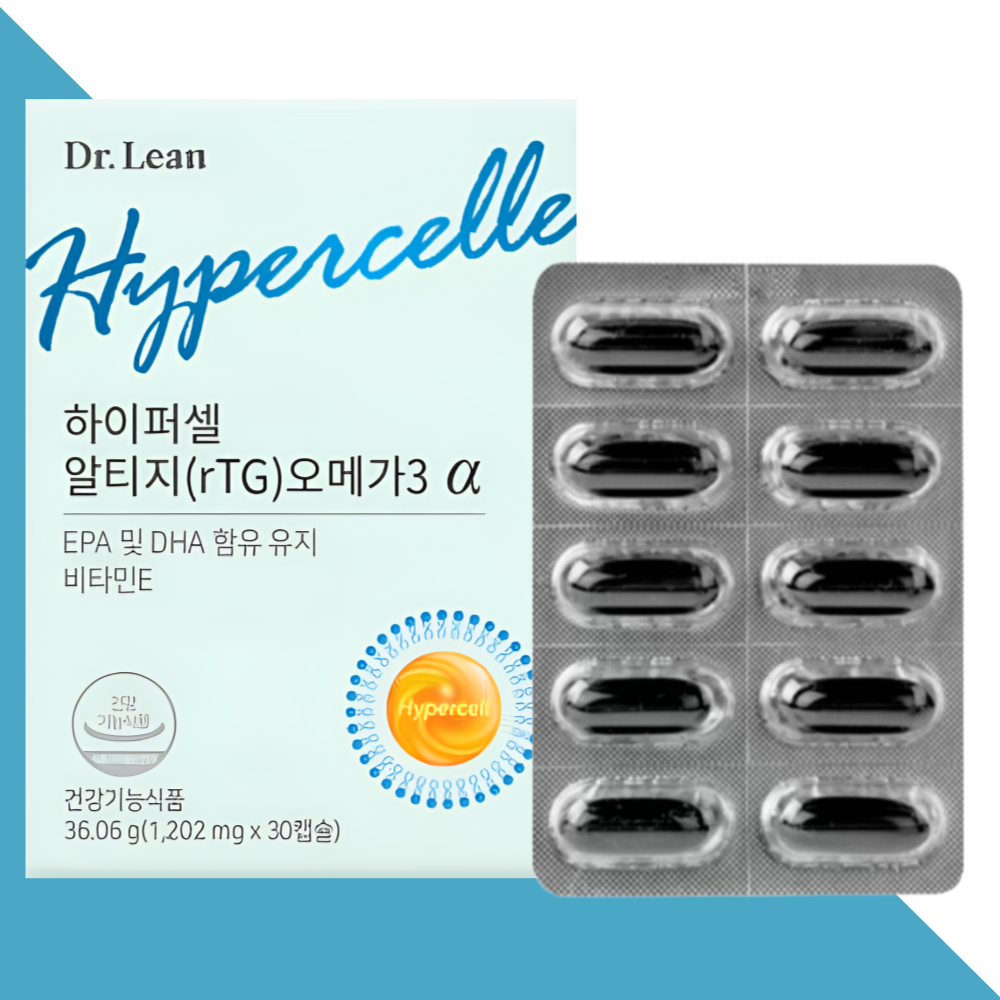 닥터린 하이퍼셀 알티지 오메가3 알파a 30캡슐X1개 - 메인 이미지