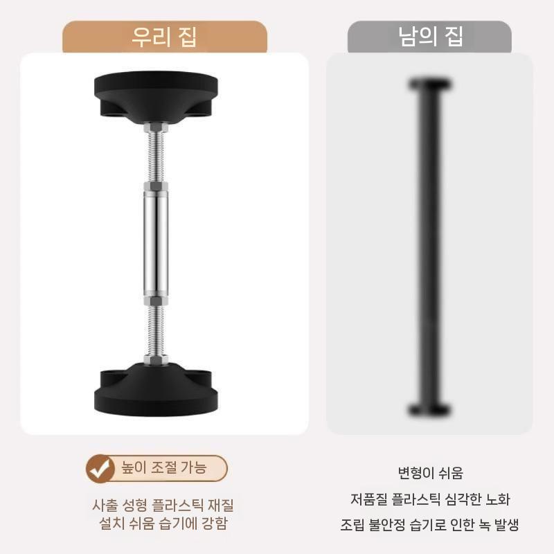 천장지지대 석고보드 시공 작업 고정봉 천정 브래킷 - 상세 이미지 3