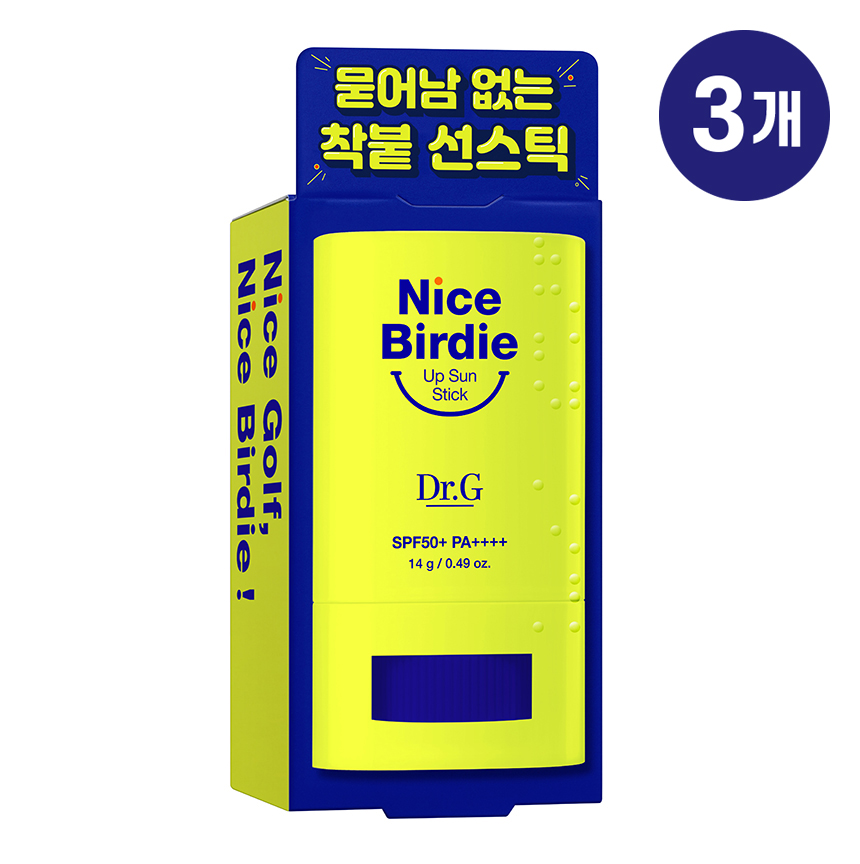 [닥터지] 나이스 버디 업 선스틱 14g, 3개
