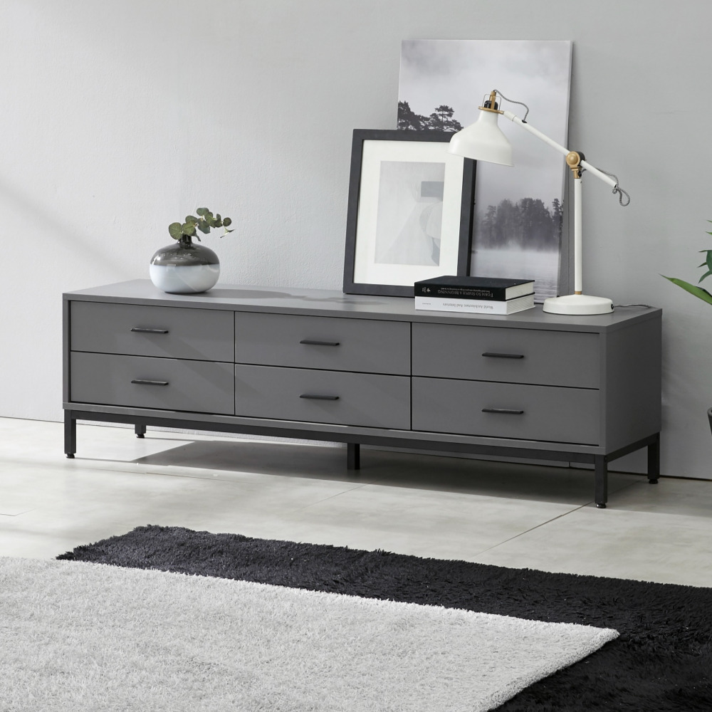 준 1600 다리형거실장 높은거실장2단 티브다이 안방티비장