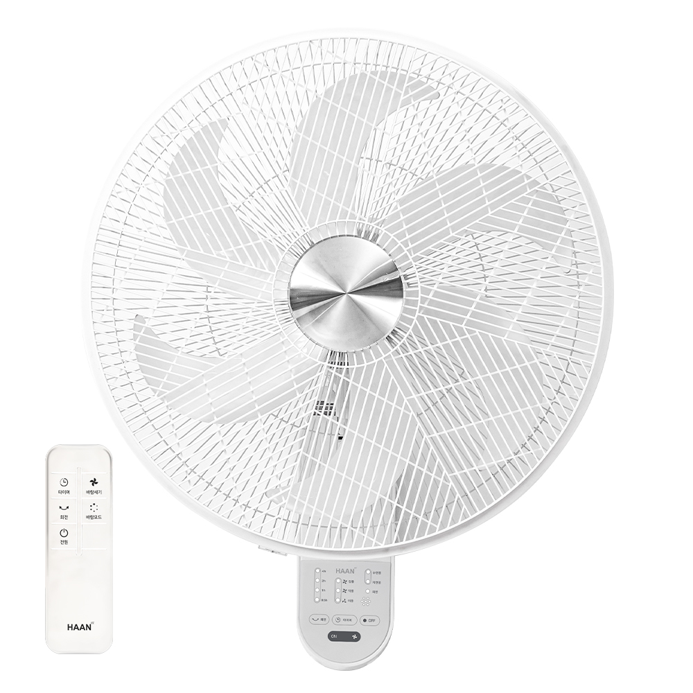 한경희 리모컨형 벽걸이 선풍기 가정용 업소용 50cm 벽선풍기 SF1000