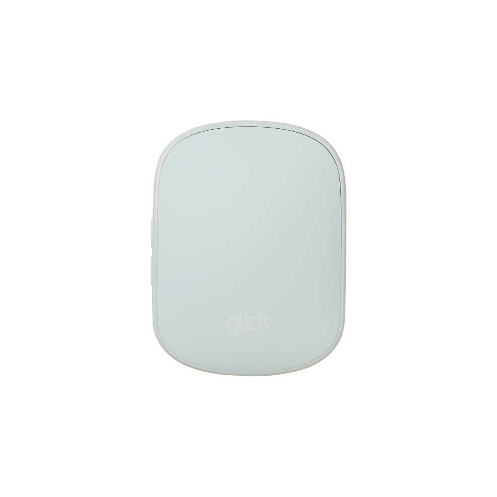 지클릭커 오피스프로 OP10 슬라임 미니 블루투스 무선 마우스 블루