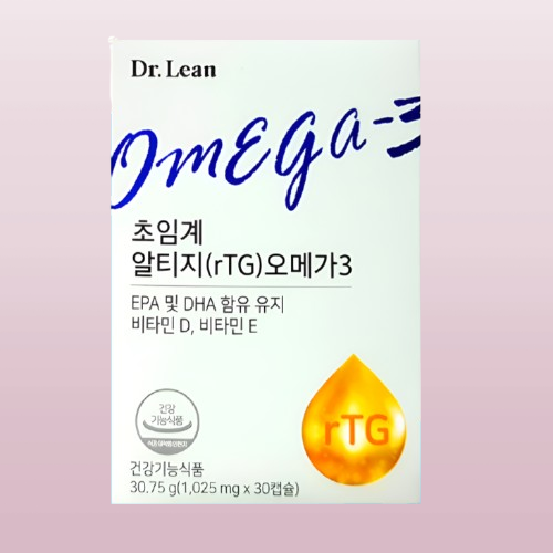 닥터린 초임계 알티지 오메가3 rTG 30캡슐X5박스 - 상세 이미지 3