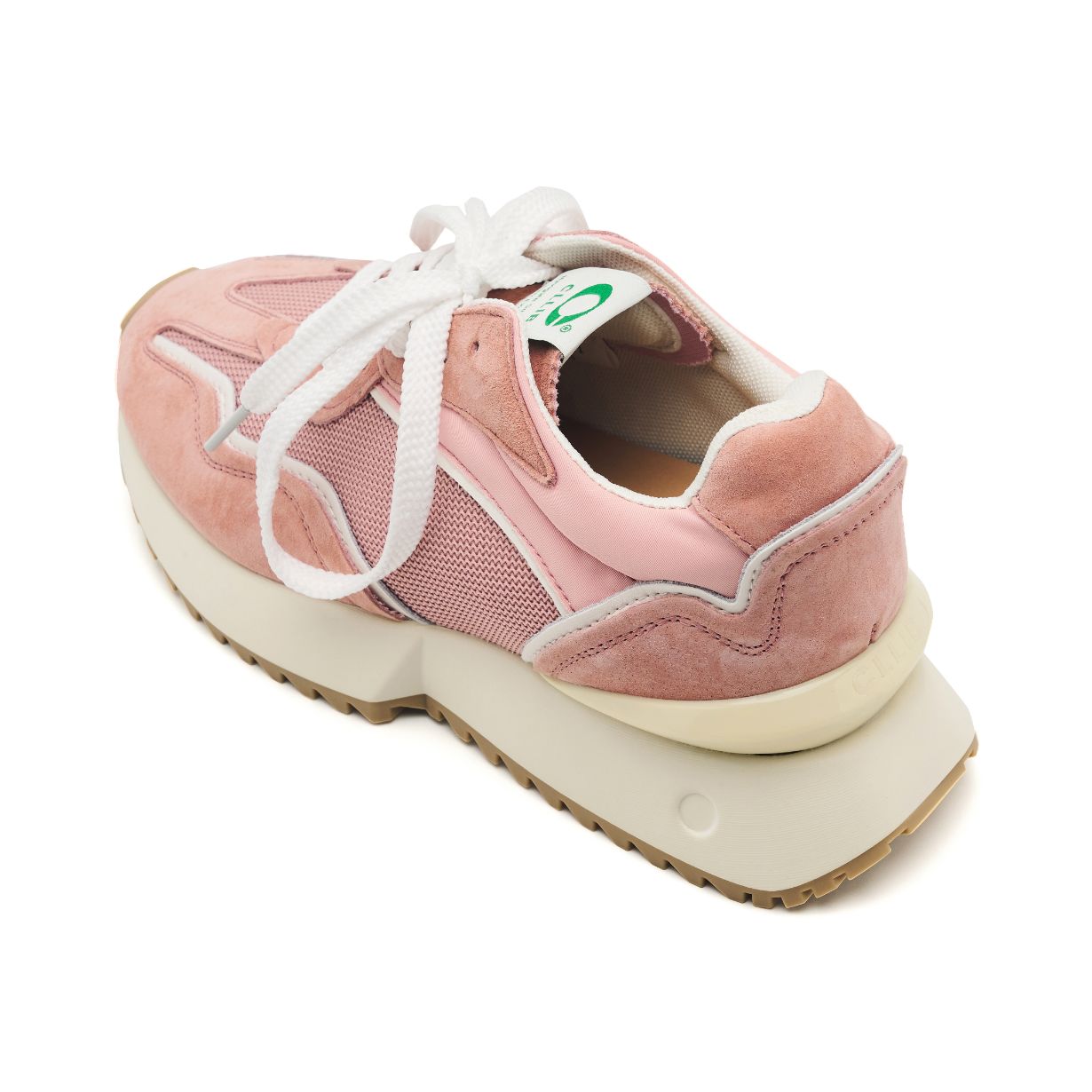 굽높은 여성키높이운동화 발편한슈즈 스탠딩스니커즈 코 윅 CL0201IP 굽높이 5.5cm - 상세 이미지 3