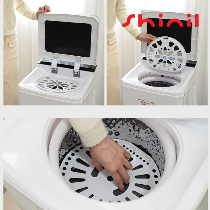 신일 세차장탈수기 7kg 스텐내통 수영장 수영복 빨래탈수기