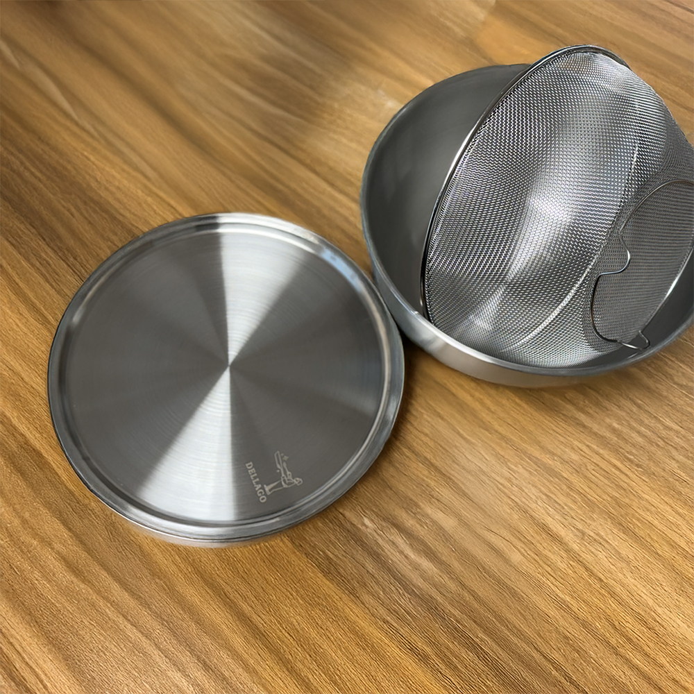 델라고 믹싱볼 양푼 양푼이 세척 스텐 쌀세척 볼 3종 세트 26cm