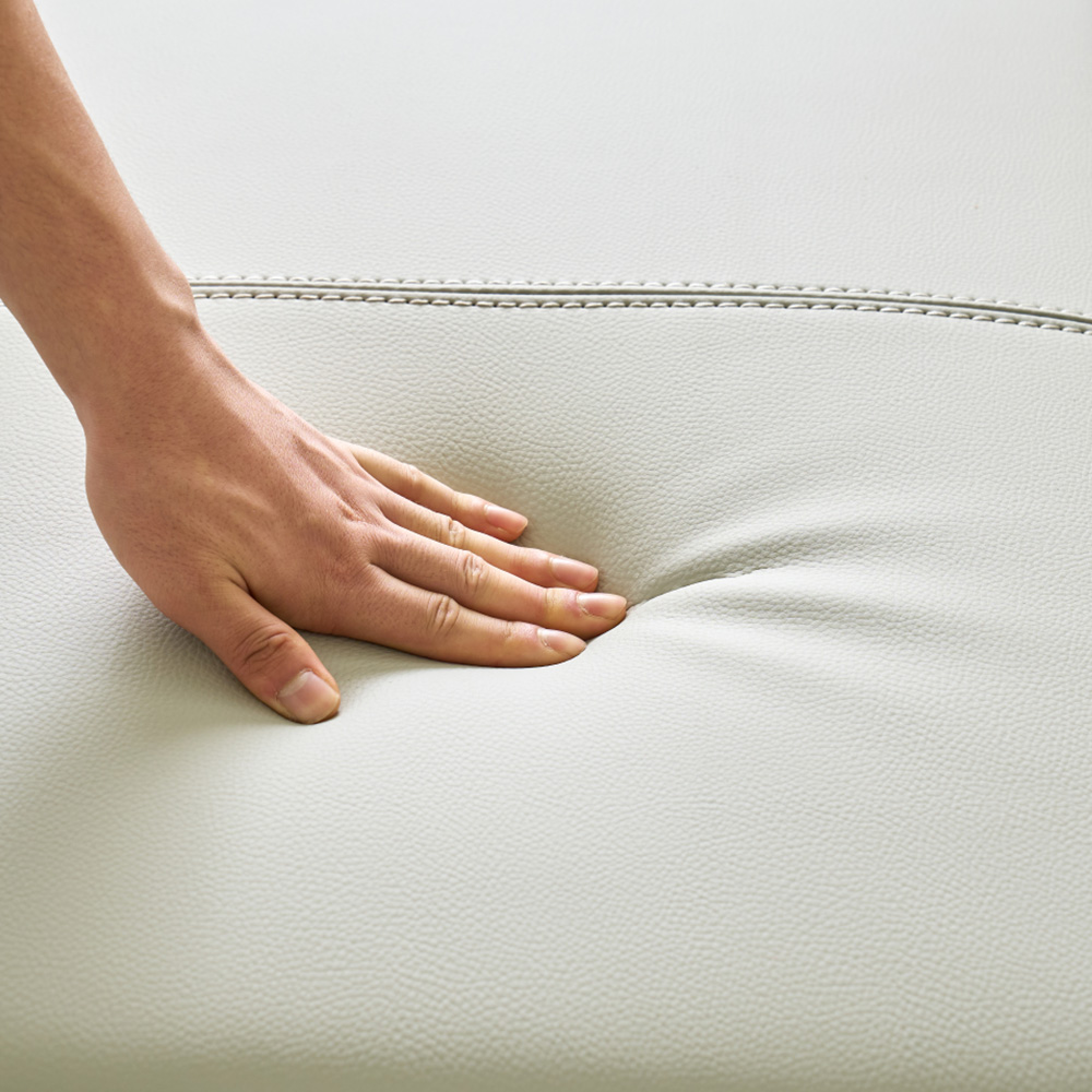 스코나 브라이 실리콘레더 가죽 3인 소파