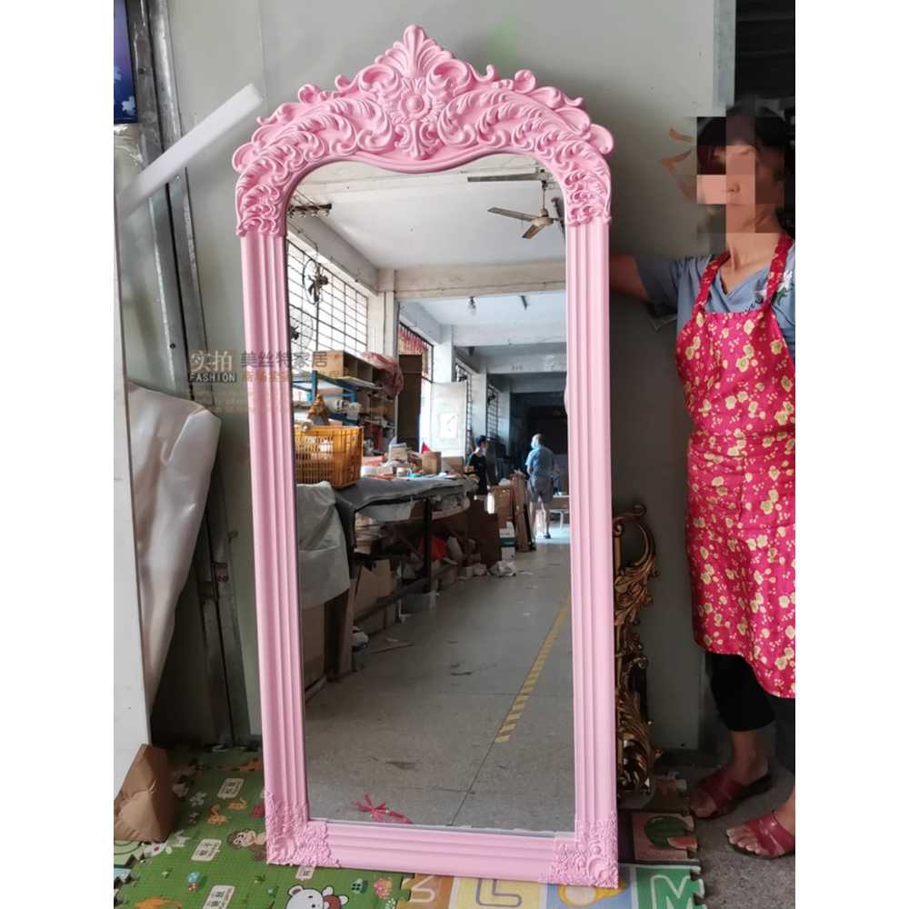 공주 전신거울 스탠드 클래식 쇼룸 피팅 복고풍 침실 170cm - 상세 이미지 5