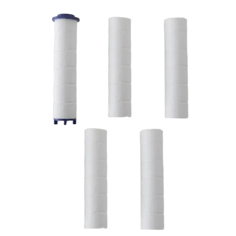 맨사템 온오프 샤워기 필터 MSW-002 리필용 5개