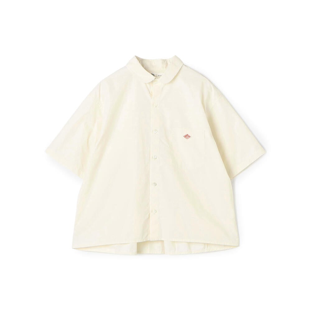 단톤 셔츠 BACK PLEATS HARI SHIRT 25SS 플리츠 DNB251L104-0024 - 메인 이미지