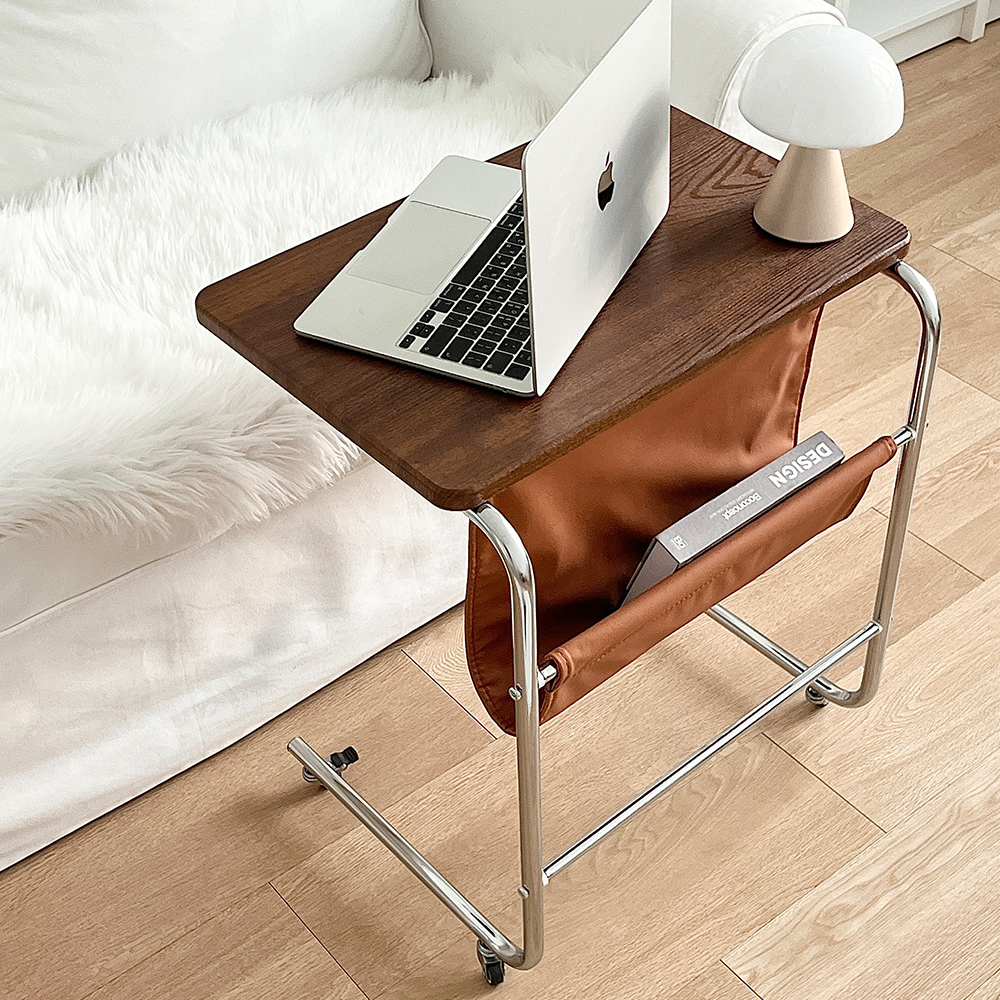 미드센츄리 사이드테이블 이동식 거실 침실 쇼파 협탁 테이블