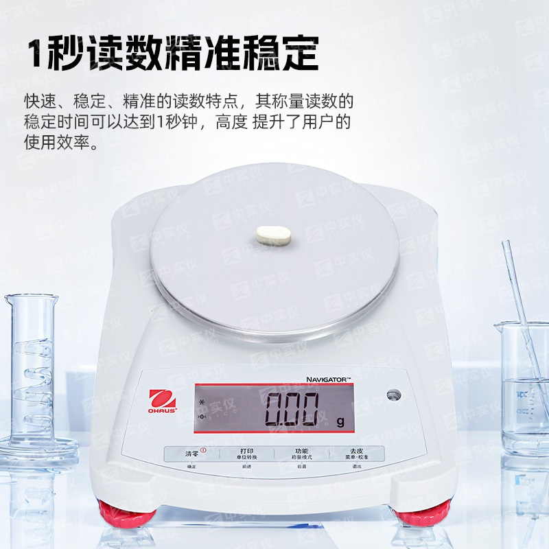 실험용 전자저울 휴대용 디지털 측정기 계측기 무게 정밀 NVE2001ZH 2000g-0.1g - 상세 이미지 3
