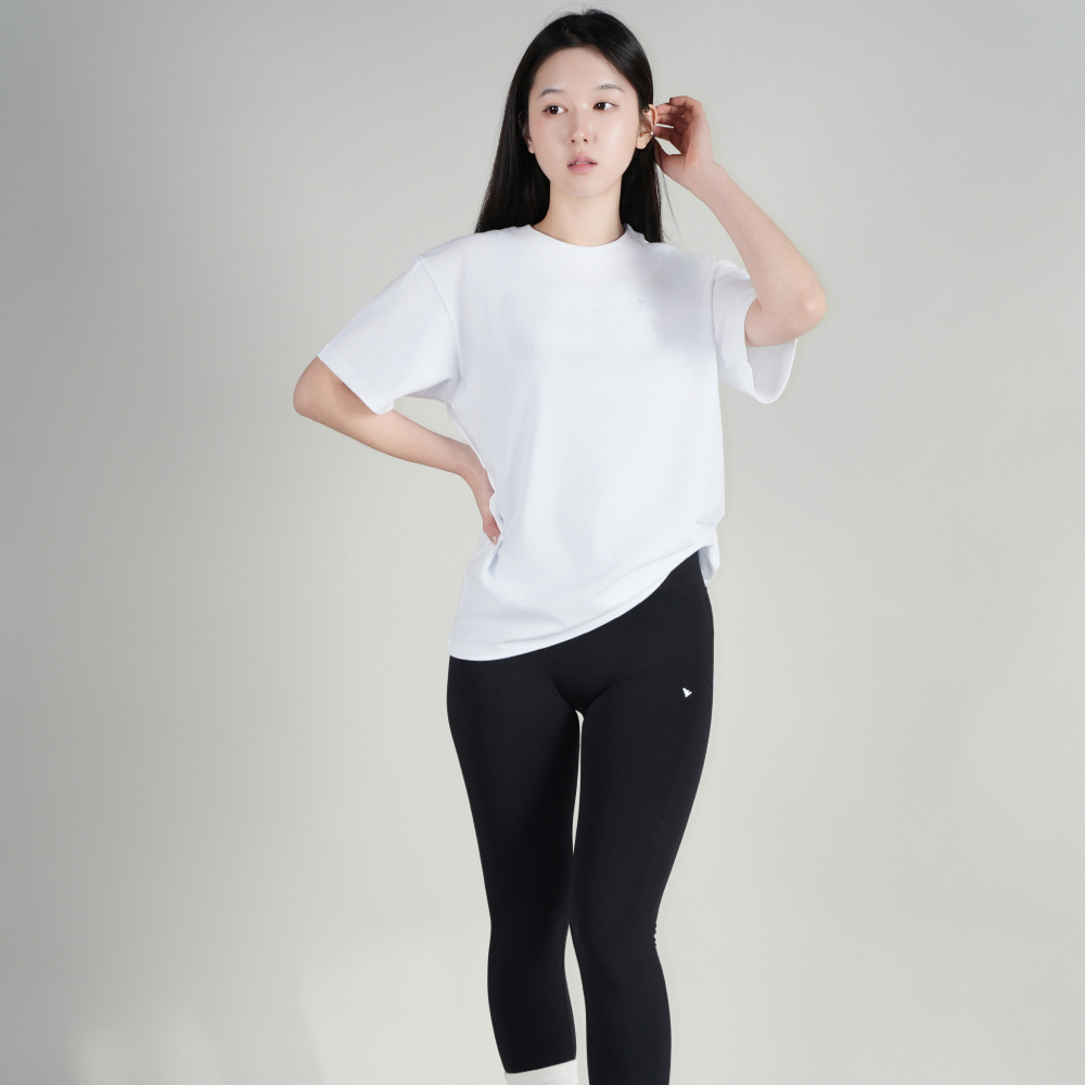 좋은티샵 남녀공용 20수 라운드 면 반팔 티셔츠 - 상세 이미지 2
