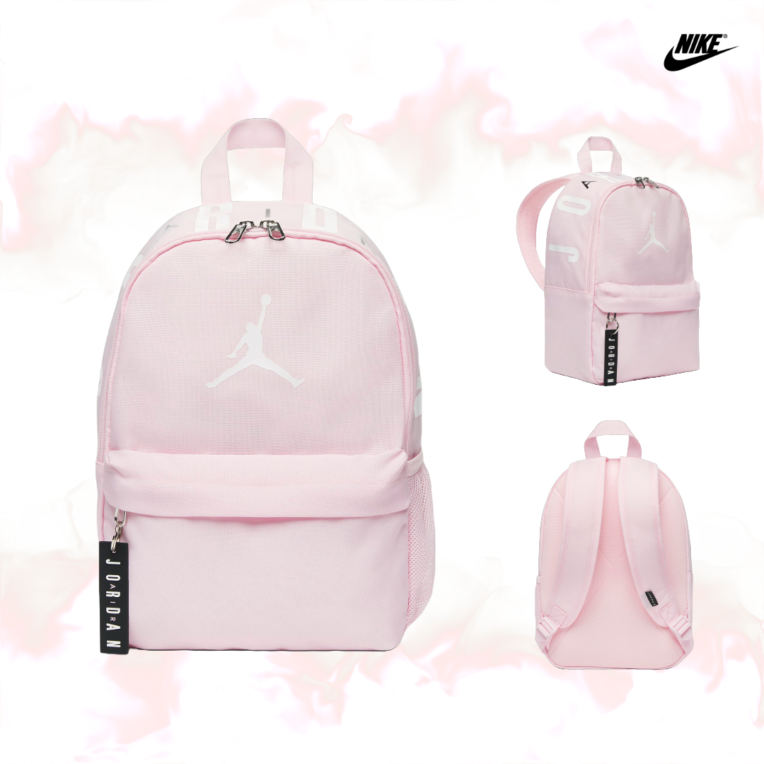 [국내매장판] 나이키 키즈 백팩 책가방 미니 초등학교 보조 신학기 학원 소풍 가방 핑크폼(조던)