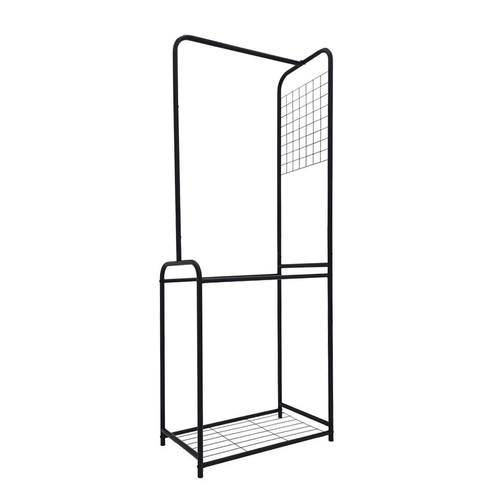 무베즈 올인원 이동식행거 2단 드레스룸 고정식 스탠드 옷걸이 행거