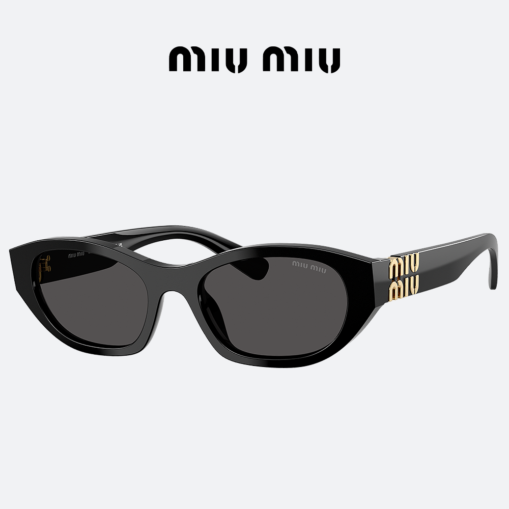 미우미우 리가드 선글라스 MIUMIU 0MUA03SF 16K08Z 캣아이 뿔테 - 상품 이미지