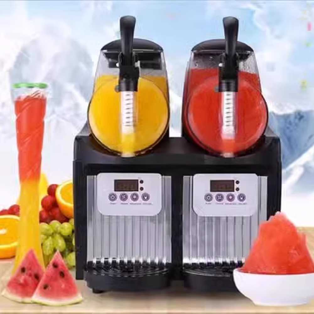 슬러시 기계 음료냉각기 주스 매장 뷔페 식혜 머신 15L 1실린더 - 상세 이미지 3