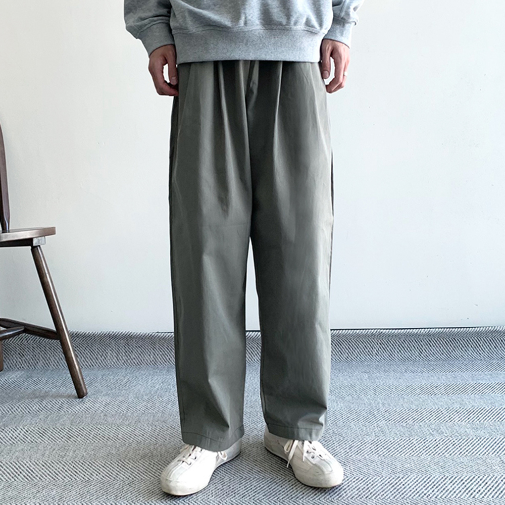 벌룬팬츠 남자면바지 남자치노팬츠 - 메인 이미지