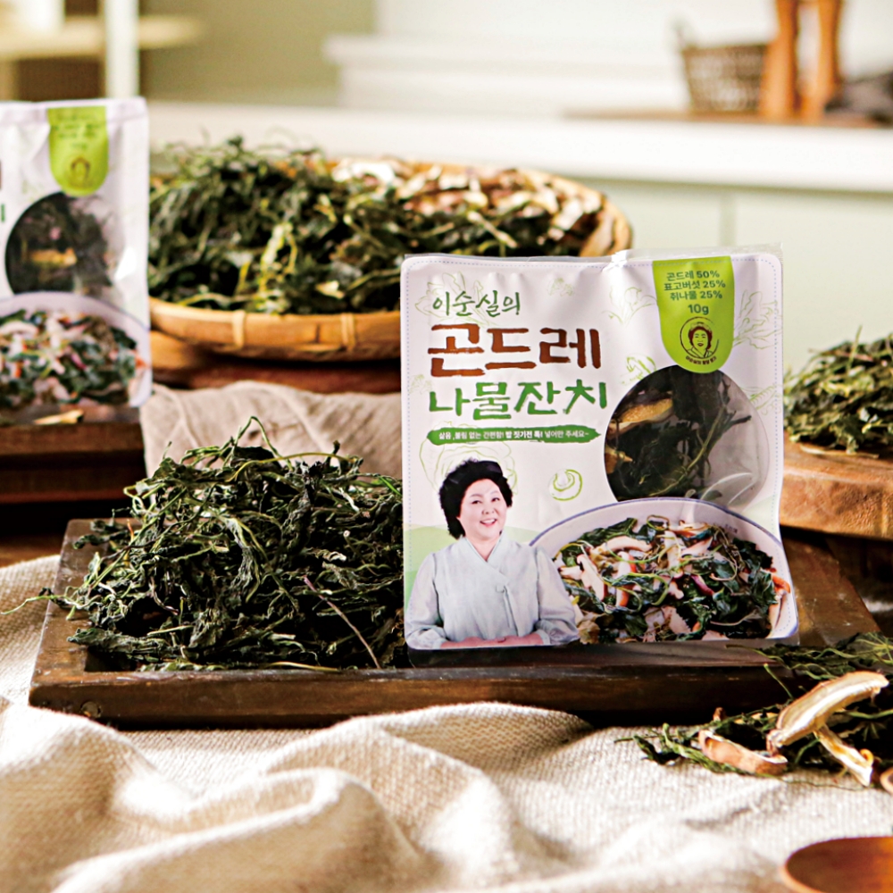 이순실 곤드레 나물잔치 10g 10팩 국내산 곤드레나물 취나물 표고버섯 건나물 - 상세 이미지 3