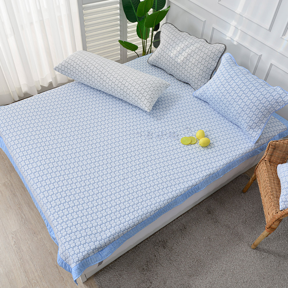 글래시얼 듀라론 냉감 카페트 겸 침대패드 SS/Q/K/KK 3color