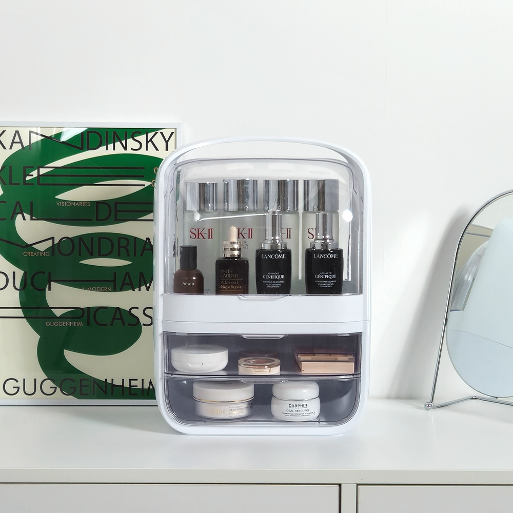 모아 대용량 화장품정리함 중형 립스틱 보관함 화장대 정리함 화장품정리대 - 상세 이미지 2