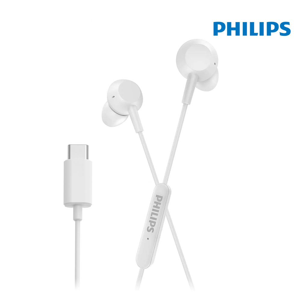필립스 유선 이어폰 줄 커널형 고음질 마이크내장 C타입 삼성 애플 노트북 호환 TAE5008 제품 이미지