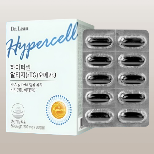 닥터린 하이퍼셀 알티지(RTG) 오메가3 식물성 30캡슐X2개 - 상세 이미지 2