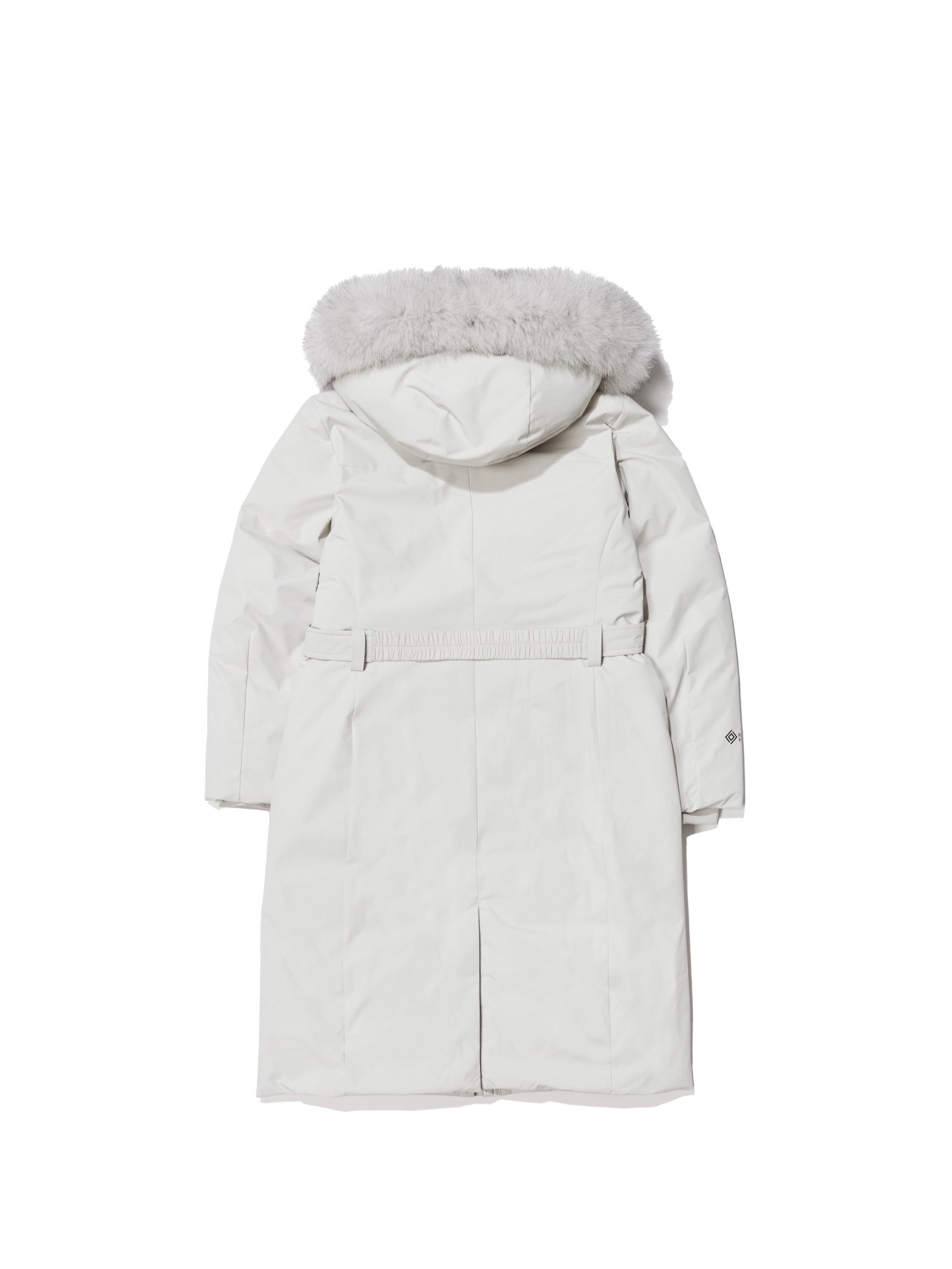 아이더 여성 롱패딩 라헨느 캐시미어 윈드스토퍼 구스다운 자켓