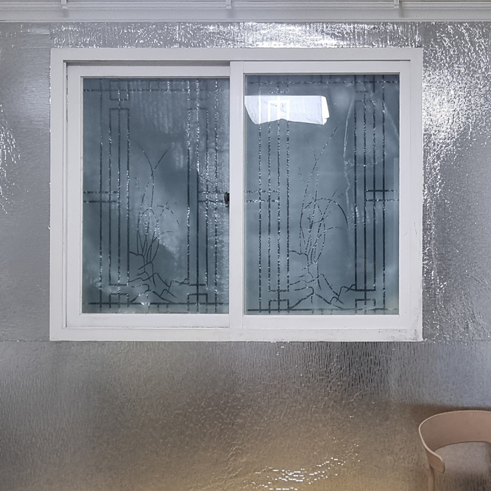 집코리아 열반사단열재 접착식 양면 은박단열재 PE폼 발포지 벽 보온재 7t x 5m, 1개