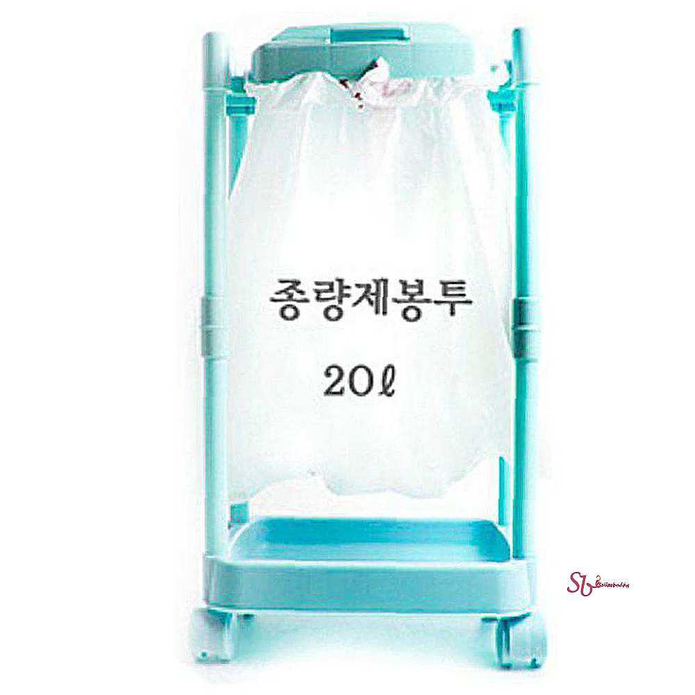 크린 분리수거함 센스 쓰레기통 20리터 골드abc367 : 셀리스트샵