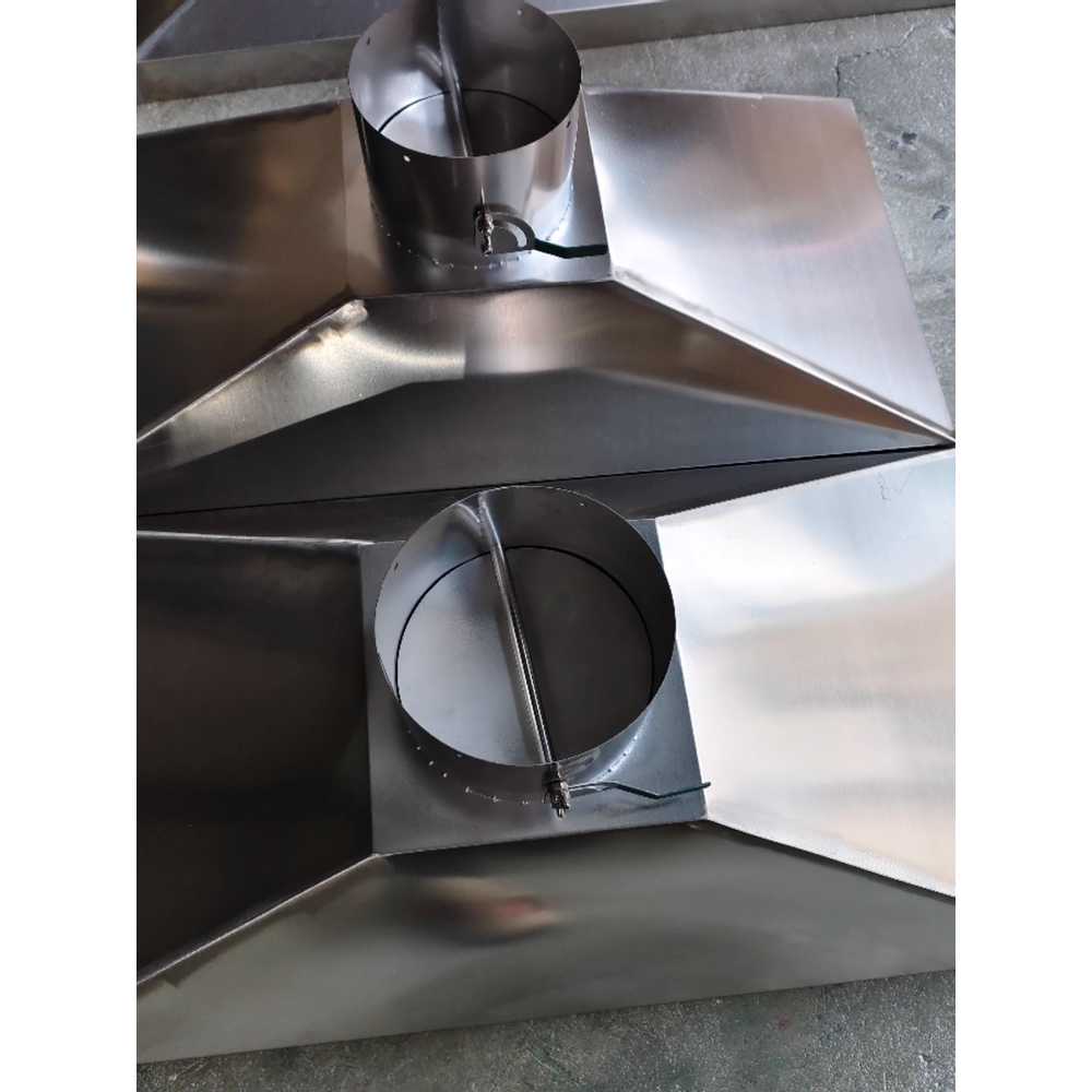 스텐 주방 후드 교체 주방 환풍기 업소 스텐 닥트 60x40cm - 상세 이미지 4