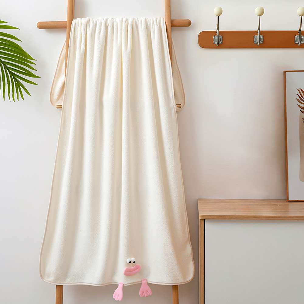 아동 키즈 초등 학생 여아 남아 유아 주니어 성인 목욕 수건 샤워 비치 타올 물놀이 고리