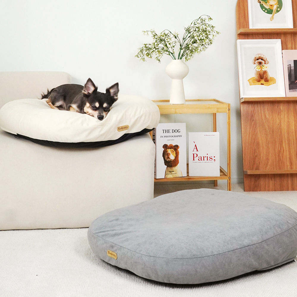 개과천선 플러피 강아지 방석 애견 중형견 사계절 꿀잠 도넛고양이 쿠션