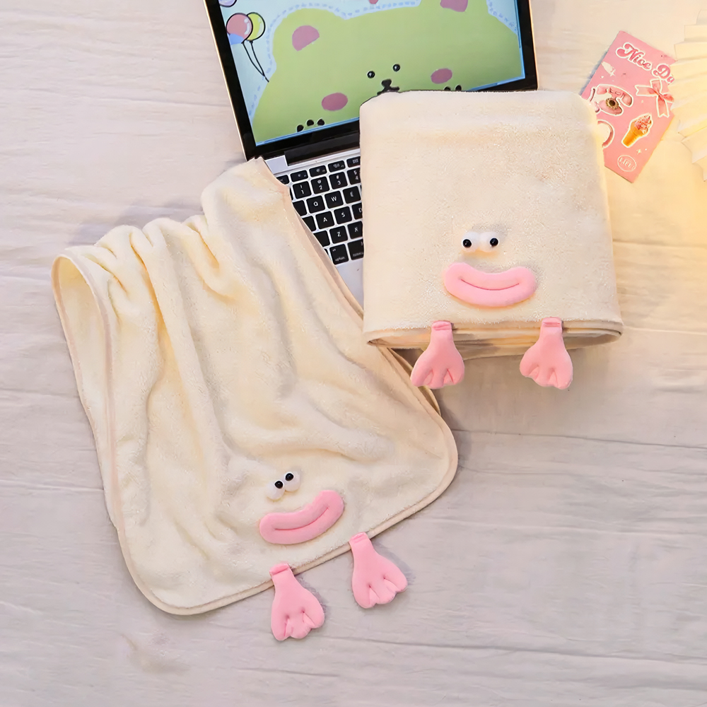 아동 키즈 유아 여아 남아 초등 학생 주니어 성인 타올 목욕 샤워 물놀이 비치 수건 세트