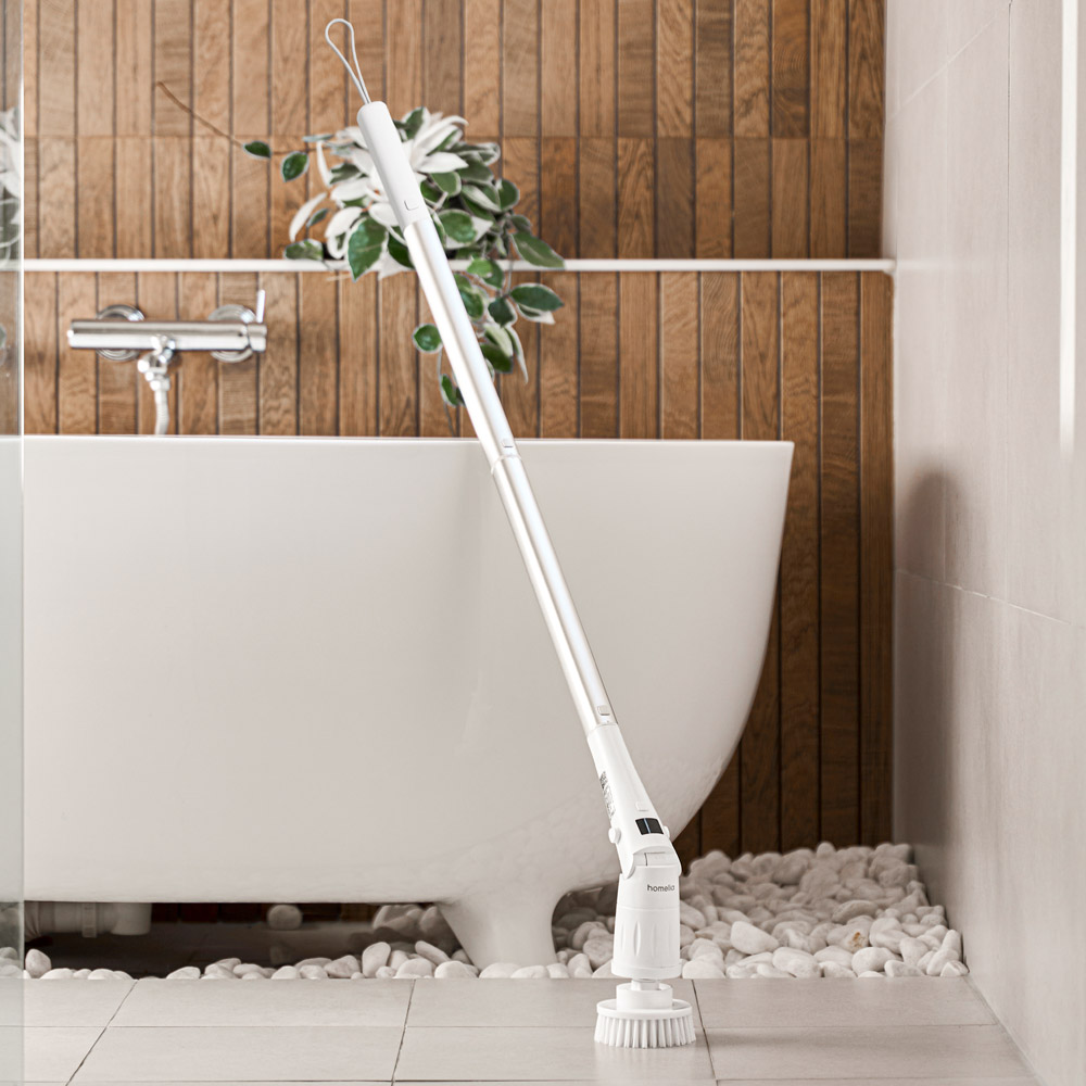 홈리아 욕실청소기 무선 화장실 전동 청소기 6종 브러시 세트