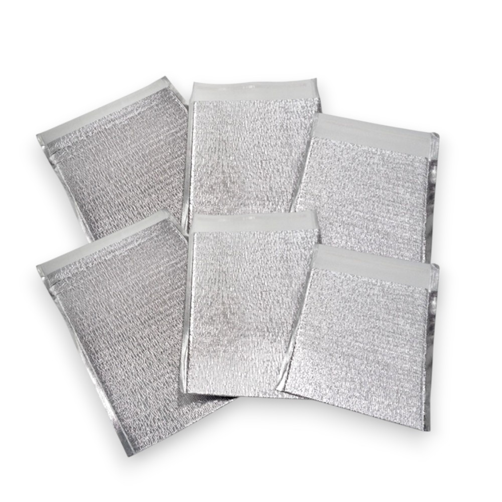 은박보냉백 20X25(cm) 보온 보냉 두꺼운 포장 파우치 봉투 50매 소량판매